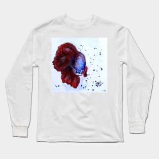 Betta Fish No1 Long Sleeve T-Shirt